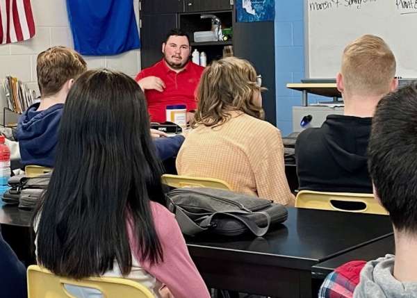 Ambassador visit at Ayersville High School