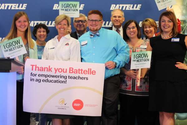 Battelle grant provides ag lessons, field work for students