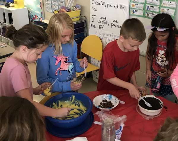 Layers of “soil” make learning tasty
