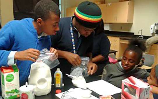 STEM Outreach—Students teaching students