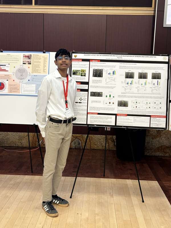 Juglone's Effect on Germination and Cellular Respiration Rates in Soybean and Corn Varieties