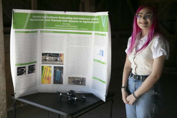 UAV Sensors Detecting Soil Moisture